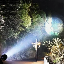 Roam Ready Heimwerkzeuge|Outdoor & Garten-Wiederaufladbare LED-Taschenlampe – ultrahelles tragbares Licht