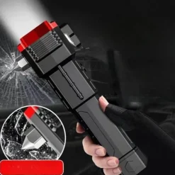 The Outdoor Vault Camping-Werkzeuge|Outdoor-Artikel-Wiederaufladbare magnetische Taschenlampe – Hochleistungs-Multifunktions-Sicherheitslicht