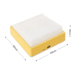 Timeless Touch Beleuchtung-Wiederaufladbare minimalistische LED-Nachtlampe - Modernes Schreibtischlicht