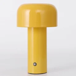 The Gilded Nest Wohndeko|Beleuchtung-Wiederaufladbare Pilz-Tischlampe – Akzentlicht im italienischen Stil