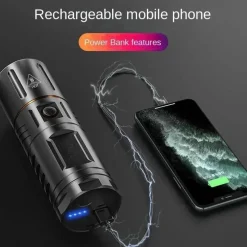 Cozy Living Camping-Werkzeuge|Camping Im Freien-Wiederaufladbare, ultrahelle Taschenlampe – Nachtlicht