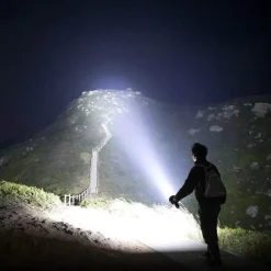 The Outdoor Vault Camping-Werkzeuge|Camping Im Freien-Wiederaufladbare Ultra-Power-Outdoor-Taschenlampe - LED-Nachtsuchlicht