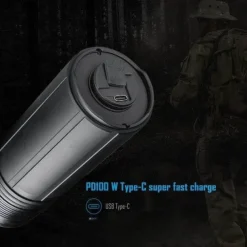 The Outdoor Vault Camping-Werkzeuge|Camping Im Freien-Wiederaufladbare Ultra-Power-Outdoor-Taschenlampe - LED-Nachtsuchlicht