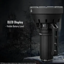 The Outdoor Vault Camping-Werkzeuge|Camping Im Freien-Wiederaufladbare Ultra-Power-Outdoor-Taschenlampe - LED-Nachtsuchlicht