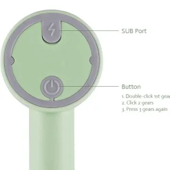 Deco Küche & Esszimmer-Wiederaufladbarer 3-in-1-Küchenmixer in Pastell – automatischer Mixer und Küchenmaschine