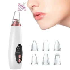 PureGlow Männerpflege|Frauenpflege-Wiederaufladbarer Mitesserentferner - Pure Skin Vacuum Porenreiniger