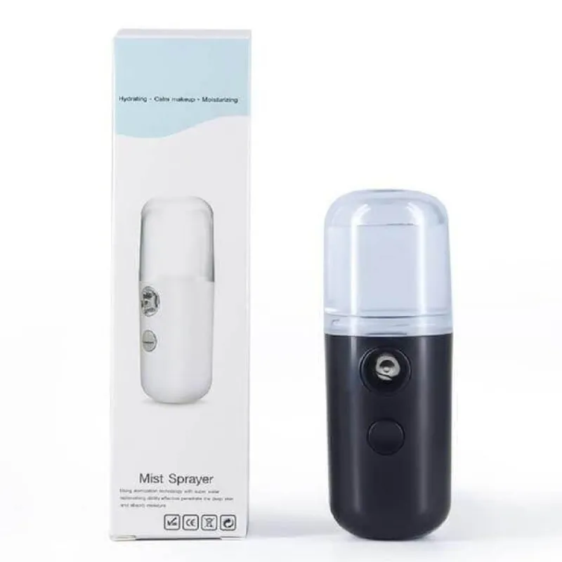 Tranquil Touch Gesundheits-Gadgets|Gesundheits- Und Entspannungstools-Wiederaufladbarer Nano-Nebel-Gesichtsbefeuchter – Tragbares Feuchtigkeitsspray für die Haut