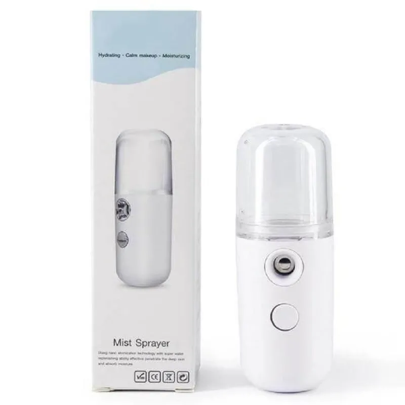 Tranquil Touch Gesundheits-Gadgets|Gesundheits- Und Entspannungstools-Wiederaufladbarer Nano-Nebel-Gesichtsbefeuchter – Tragbares Feuchtigkeitsspray für die Haut