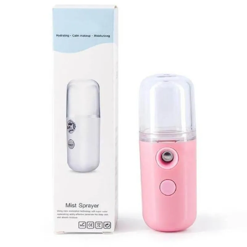 Tranquil Touch Gesundheits-Gadgets|Gesundheits- Und Entspannungstools-Wiederaufladbarer Nano-Nebel-Gesichtsbefeuchter – Tragbares Feuchtigkeitsspray für die Haut
