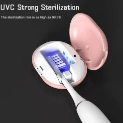 Wild u0026 Free Gear Outdoor-Artikel|Badezimmer-Wiederaufladbarer UV-Zahnbürsten-Desinfektionsspender - Tragbares Desinfektionsgehäuse