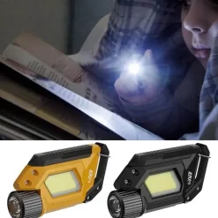 Cozy Living Camping Im Freien|Outdoor & Garten-Wiederaufladbares LED-Schlüsselringlicht – Kompakte Camping-Taschenlampe