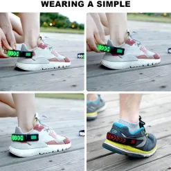 The Outdoor Vault Outdoor-Gadgets|Heimwerkzeuge-Wiederaufladbares LED-Sicherheitslicht - Nacht-Jogging-Lauflicht