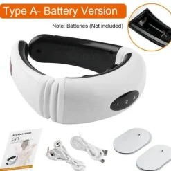 The Relaxation Nook Gesundheits-Gadgets|Gesundheits- Und Entspannungstools-Wiederaufladbares Nackenmassagegerät – Elektrisches Gerät zur Schmerzlinderung