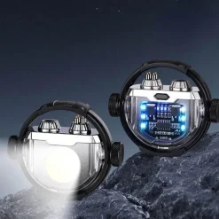 The Outdoor Vault Camping-Werkzeuge|Camping Im Freien-Wiederaufladbares Plasma-Lichtbogenfeuerzeug mit LED-Licht