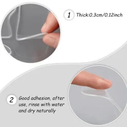 The Relaxation Nook Frauenpflege|Körperpflege-Wiederverwendbare Anti-Falten-Pads aus Silikon – Hautpflegebehandlung