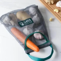 The Decor Haven Taschen & Geldbörsen|Küche & Esszimmer-Wiederverwendbare Einkaufstaschen aus Baumwolle – Umweltfreundliche Einkaufstasche