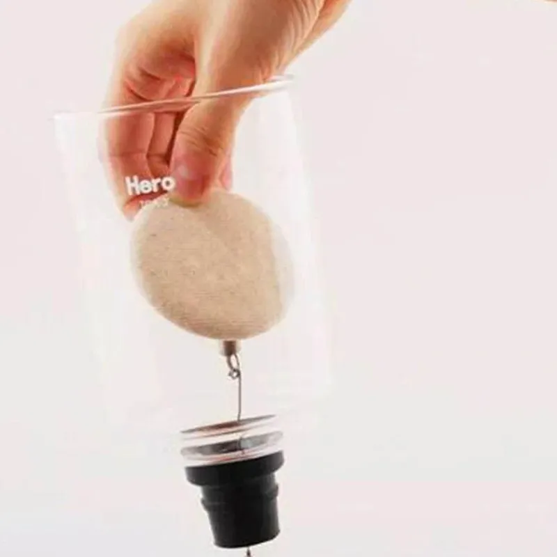 Tom Küche & Esszimmer-Wiederverwendbare Flanell-Kaffeefilter für Syphon Brewer – Umweltfreundliches Brühzubehör aus Stoff