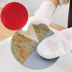 Deco Küche & Esszimmer-Wiederverwendbare Geschirrspülhandschuhe – Umweltfreundliche Küchenreinigungshandschuhe