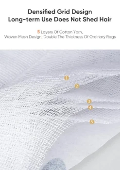 The Culinary Kit Küche & Esszimmer-Wiederverwendbare Küchentücher – Super saugfähige, umweltfreundliche Tücher