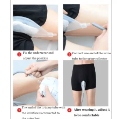 The Relaxation Nook Mobilitäts- Und Support-Tools|Gesundheits-Gadgets-Wiederverwendbare medizinische Urinsammelunterwäsche – Lösung für die Altenpflege