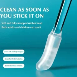 The Relaxation Nook Männerpflege|Frauenpflege-Wiederverwendbare Ohrenstäbchen – Schnellreinigungswerkzeug für die Ohrenhygiene