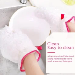 The Culinary Kit Küche & Esszimmer-Wiederverwendbare, wasserdichte Geschirrspülhandschuhe – langlebige Küchenreinigungshandschuhe