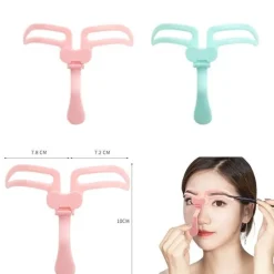 PureGlow Frauenpflege|Körperpflege-Wiederverwendbarer Augenbrauenformer – Professionelles Easy-Brow-Styling-Tool