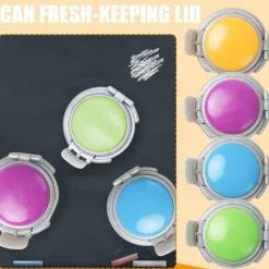 The Decor Haven Camping-Werkzeuge|Camping Im Freien-Wiederverwendbarer Deckel für Sodaflaschen – umweltfreundlicher Getränkedeckel