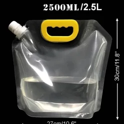 Trail u0026 Beyond Camping Im Freien|Camping-Werkzeuge-Wiederverwendbarer Flüssigkeitsspenderbeutel - Transparenter Reiseaufbewahrungsbeutel