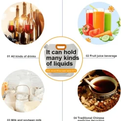 Trail u0026 Beyond Camping Im Freien|Camping-Werkzeuge-Wiederverwendbarer Flüssigkeitsspenderbeutel - Transparenter Reiseaufbewahrungsbeutel