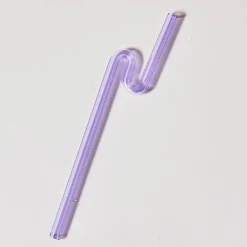 The Culinary Kit Küche & Esszimmer-Wiederverwendbarer Glasstrohhalm – farbenfrohe, umweltfreundliche Alternative