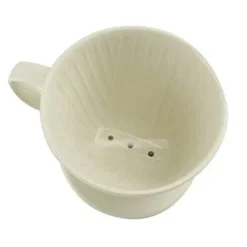 Tom Küche & Esszimmer-Wiederverwendbarer Keramik-Kaffeefilter – Tropftrichter für handgebrühten Kaffee