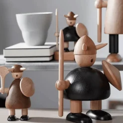 Willow u0026 Whim Wohndeko-Wikinger-Wohndekor aus Holz – Kreativer nordischer Akzent