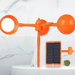 Gear Up u0026 Go Outdoor-Gadgets|Outdoor & Garten-Windbetriebener Solar-Tierabwehr - Umweltfreundliches Gerät zur Schädlingsbekämpfung