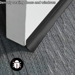 The Decor Haven Gadgets Für Zuhause-Winddichte Silikon-Türdichtung – wetterfester Streifen für Energieeffizienz