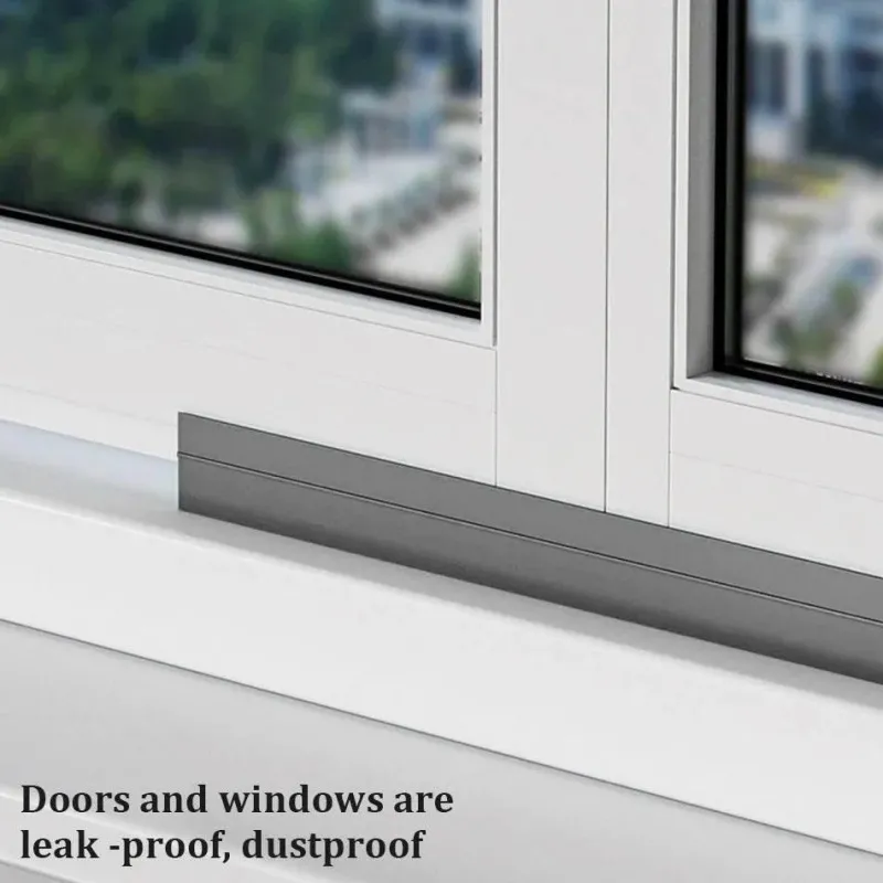 The Decor Haven Gadgets Für Zuhause-Winddichte Silikon-Türdichtung – wetterfester Streifen für Energieeffizienz