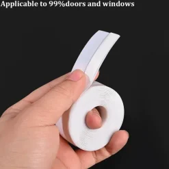 The Decor Haven Gadgets Für Zuhause-Winddichte Silikon-Türdichtung – wetterfester Streifen für Energieeffizienz