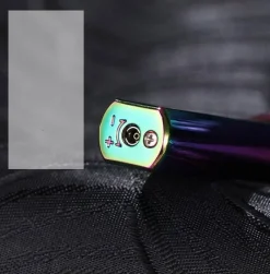 The Outdoor Vault Camping-Werkzeuge|Outdoor-Artikel-Winddichte Turbo-Taschenlampe – EDC Quick Light Metal Fackel