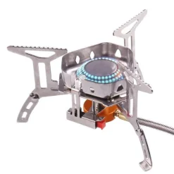 The Decor Haven Camping-Werkzeuge|Camping Im Freien-Winddichter Campingkocher – Outdoor-Gaskocher für Camping und Wandern