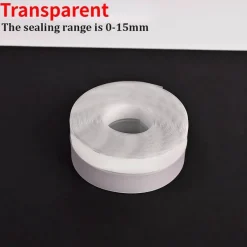 The Decor Haven Gadgets Für Zuhause-Winddichter selbstklebender Dichtungsstreifen - Staubdichte Türfensterisolierung