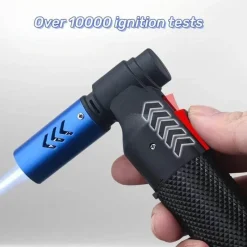 Wild u0026 Free Gear Camping-Werkzeuge|Outdoor-Gadgets-Winddichtes Butangasfeuerzeug – Kompakter Metallflammenanzünder für den Außenbereich