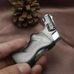 The Outdoor Vault Outdoor-Artikel|Outdoor-Gadgets-Winddichtes Feuerzeug in Vulkanform – langlebiges Grillwerkzeug