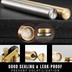 Trail Tech Outdoor-Gadgets|Outdoor-Artikel-Winddichtes Kerosinfeuerzeug - Faltbares kreatives Design