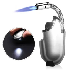 Roam Ready Camping-Werkzeuge|Heimwerkzeuge-Winddichtes LED-Campingfeuerzeug – Jet-Flame-Tool für den Außenbereich