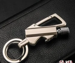 Roam Ready Heimwerkzeuge|Outdoor & Garten-Winddichtes Schlüsselanhänger-Feuerzeug - Streichholzwerkzeug für den Außenbereich