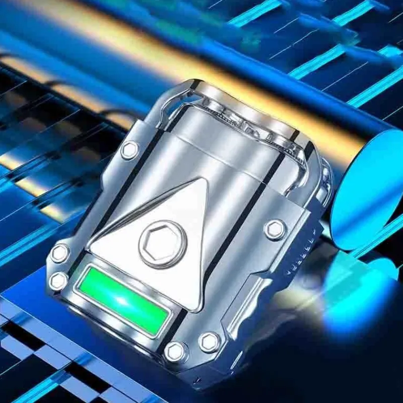 The Outdoor Vault Männerpflege|Körperpflege-Winddichtes USB-Schnellladefeuerzeug – Kreatives Rasiermesser-Design