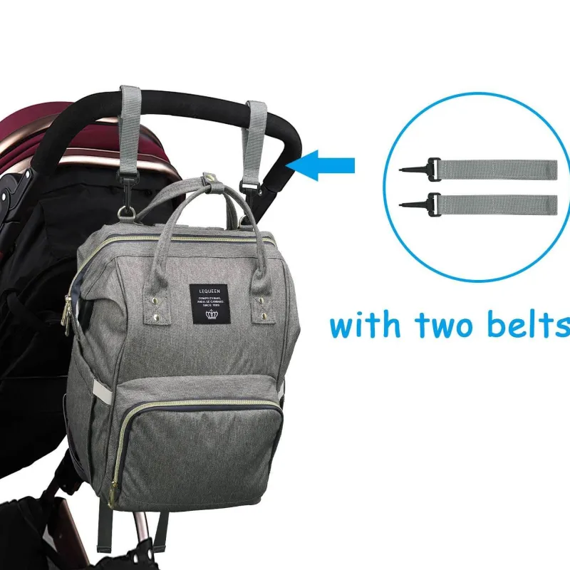 Kinder The Decor Haven Kinderwagen & Zubehör-Windelrucksack für Mütter und Babys mit großer Kapazität – multifunktionales USB-Design