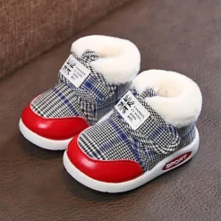 Kinder The Decor Haven Kinderwagen & Zubehör-Winter-Sneaker für Kleinkinder – warme Lauflernschuhe