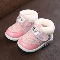 Kinder The Decor Haven Kinderwagen & Zubehör-Winter-Sneaker für Kleinkinder – warme Lauflernschuhe