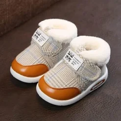 Kinder The Decor Haven Kinderwagen & Zubehör-Winter-Sneaker für Kleinkinder – warme Lauflernschuhe